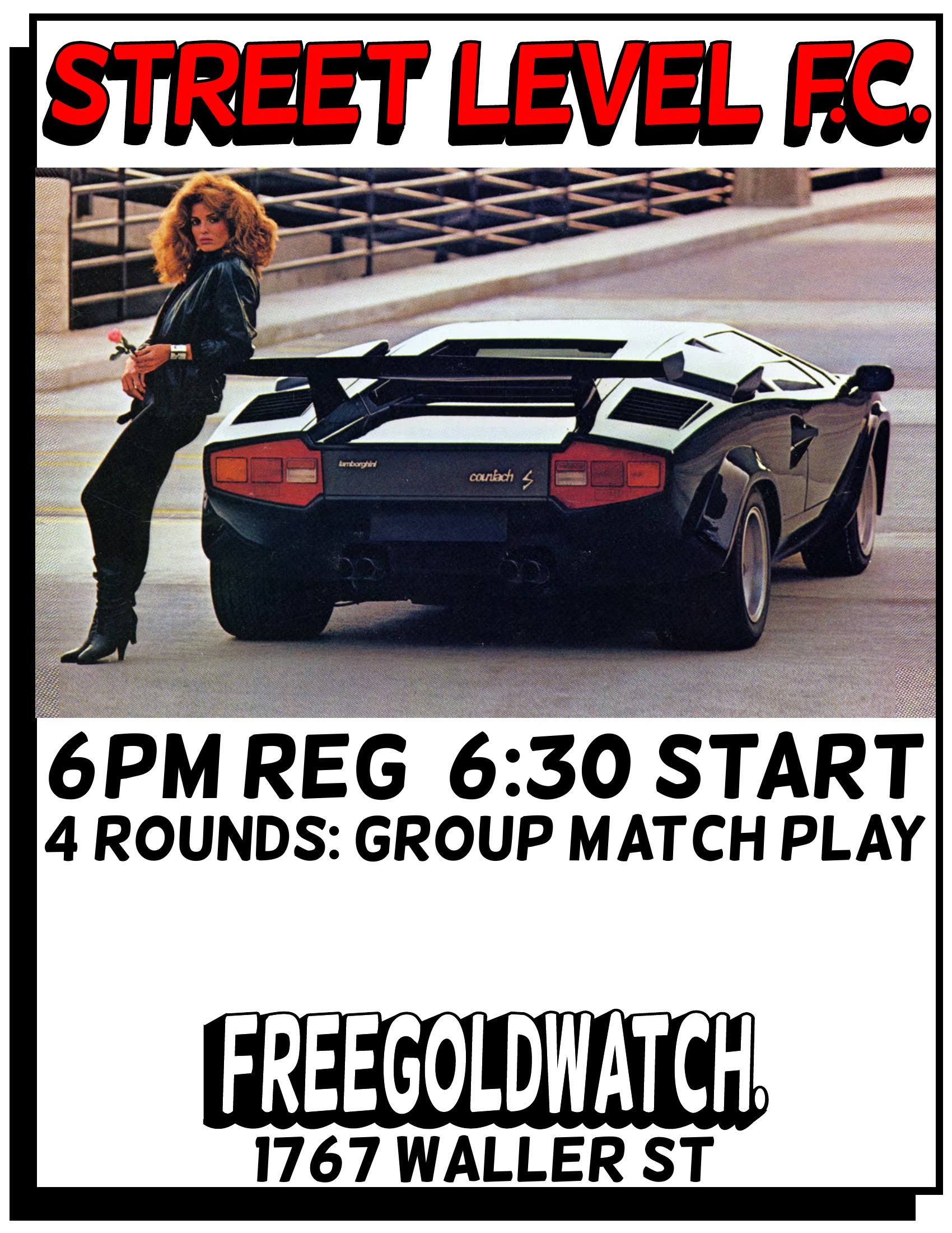 Street Level F.C. flyer